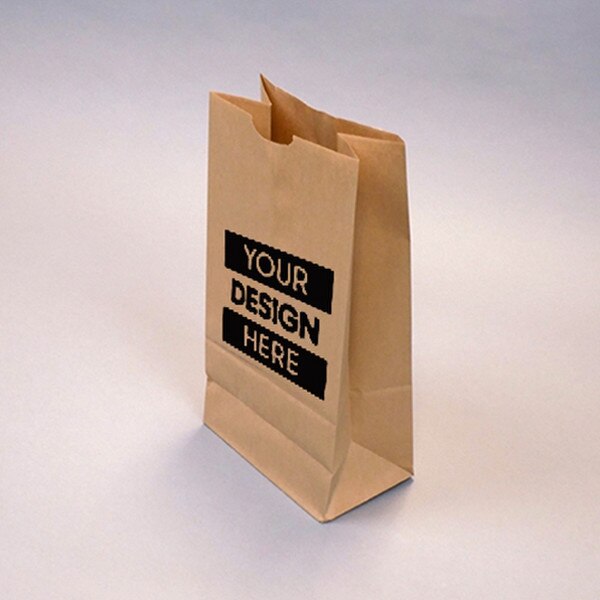 Custom-Printed Natural Kraft 10-lb